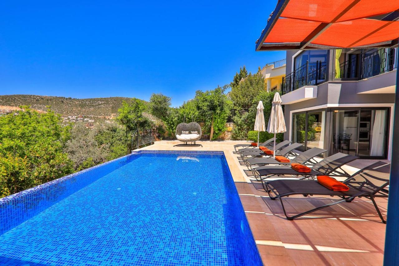 Villa Celik Калкан Экстерьер фото
