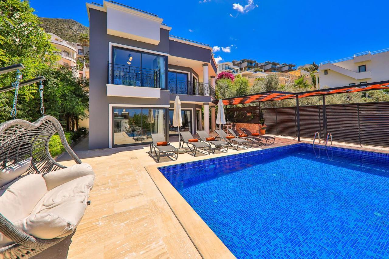 Villa Celik Калкан Экстерьер фото