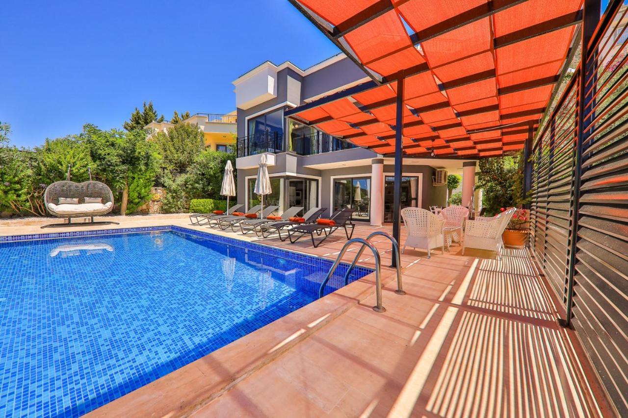 Villa Celik Калкан Экстерьер фото