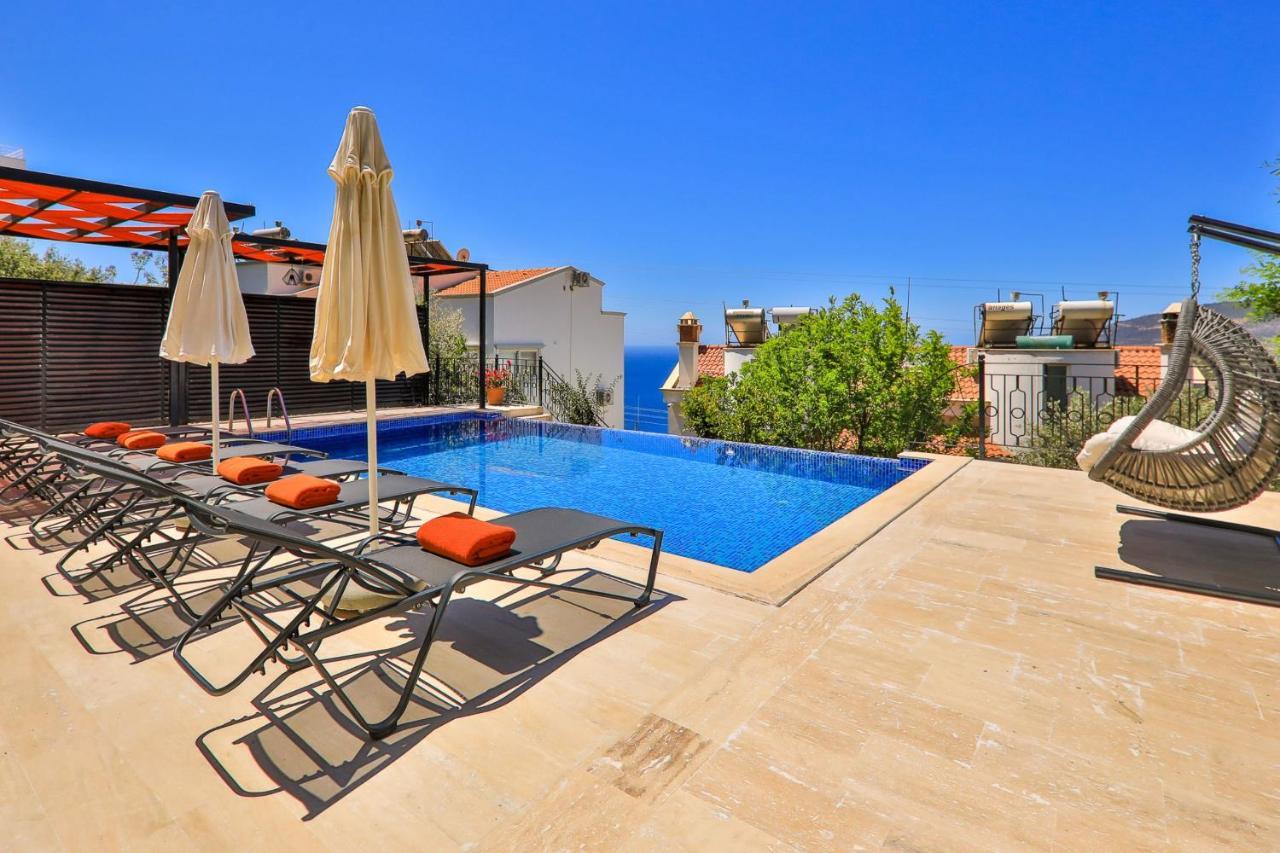 Villa Celik Калкан Экстерьер фото