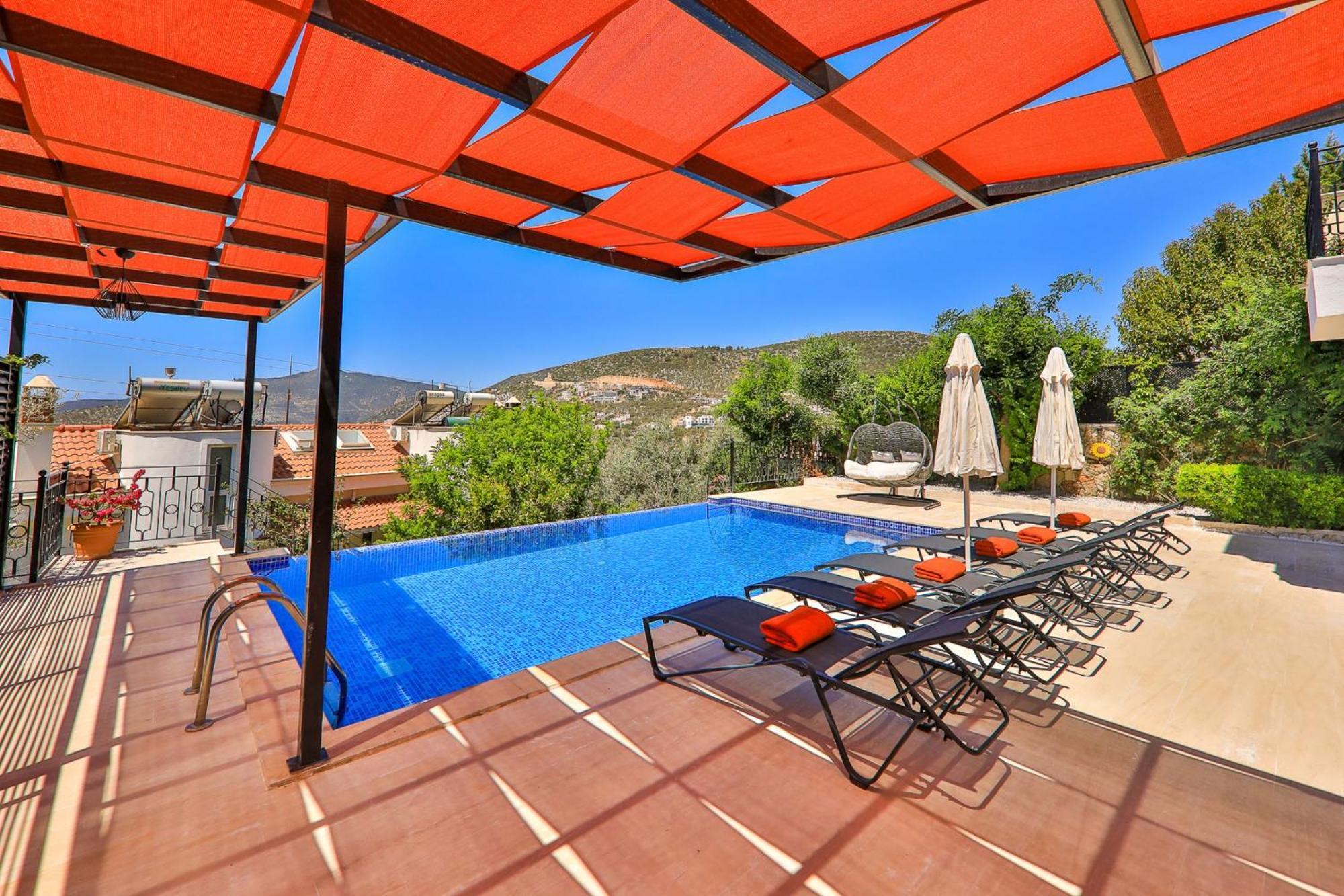 Villa Celik Калкан Экстерьер фото